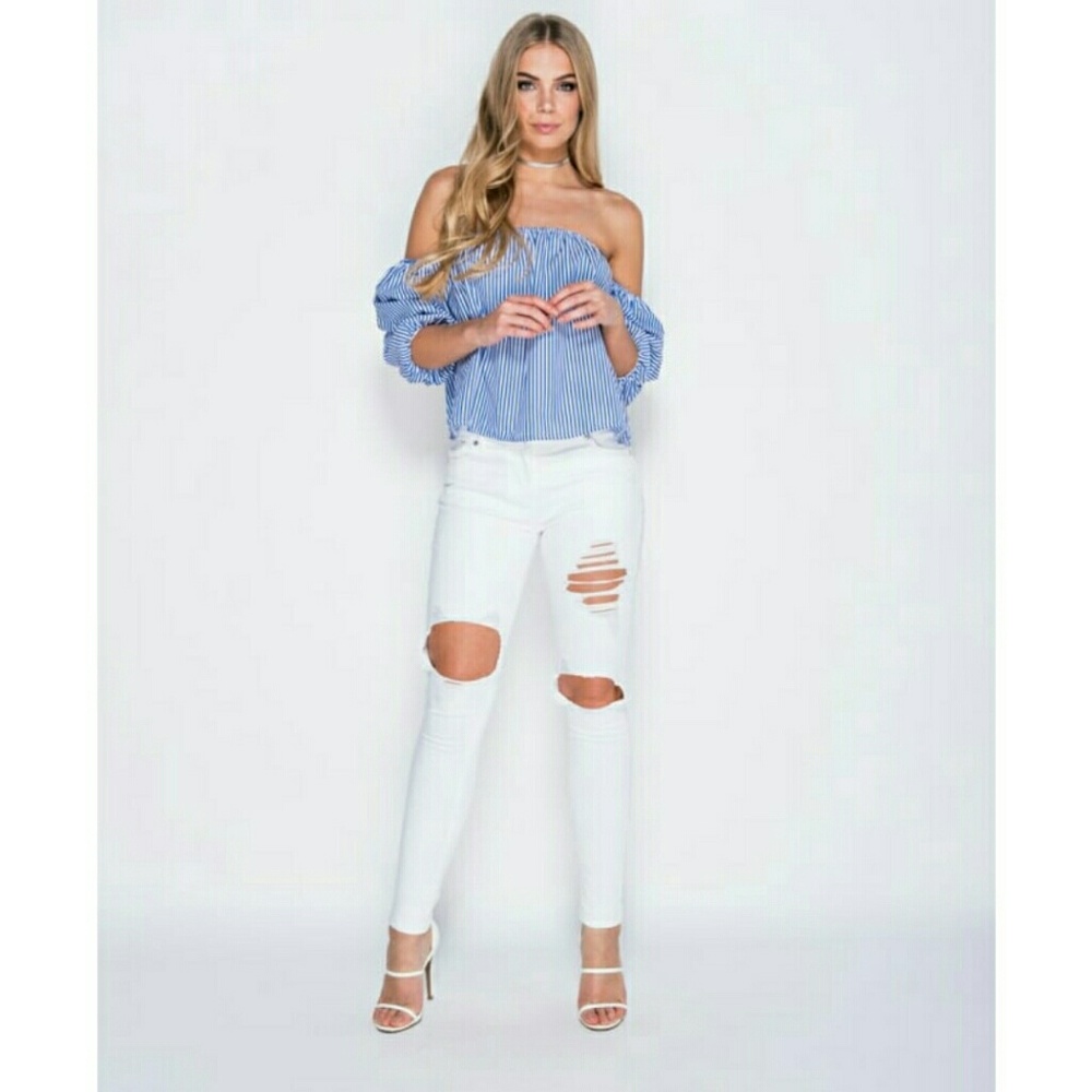 Off the Shoulder Top NWT - Picture 4 of 4